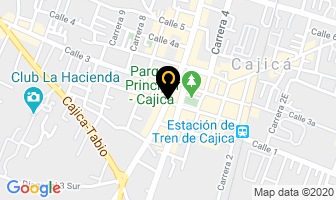 Mapa de Lucho Autos en Cajicá