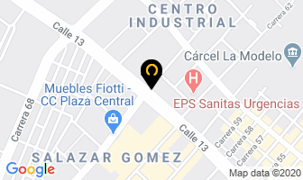 Mapa de Lugo Hermanos S.a. en Bogotá D.C