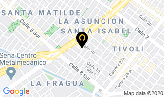 Mapa de Luis Alberto Mora en Bogotá D.C