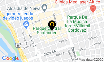 Mapa de Luis Alfredo Ortega Moreno en Neiva