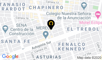 Mapa de Luis Fernando Pelaez en Cali