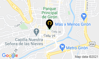 Mapa de Luis Fernando Rincon en Girón