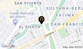 Mapa de Luis Ghedini Ramos Tafur en Cali