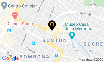 Mapa de Luis Y Sebas en Medellín