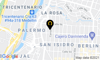 Mapa de Lujo Herrajes en Medellín