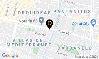 Mapa de Lujos en Bogotá D.C