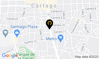 Mapa de Lujos Auto Sport en Cartago
