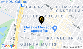 Mapa de Lujos Daytona en Bogotá D.C