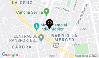 Mapa de Lujos Eléctricos J.h. en Cúcuta
