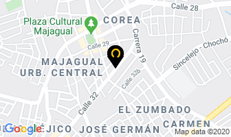Mapa de Lujos Pulgarin en Sincelejo