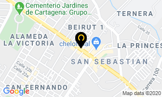 Mapa de Lujos Rember en Cartagena