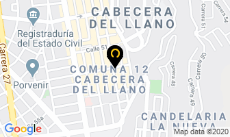 Mapa de Luke Computadores en Bucaramanga