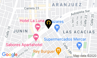 Mapa de Luky Pioner en Cali