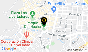 Mapa de Lumiredes en Villavicencio