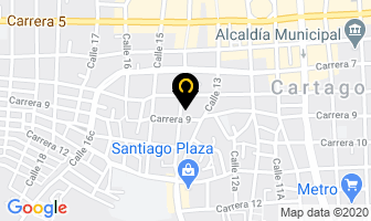 Mapa de Luna Creaciones en Cartago