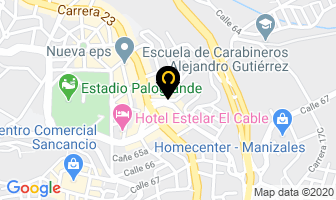 Mapa de Luna Express en Manizales