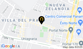 Mapa de Lunarix Ltda. en Bogotá D.C