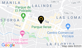 Mapa de Lunch Company en Medellín