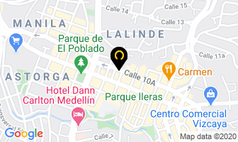 Mapa de Luxinox en Medellín