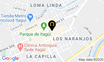 Mapa de Luzma Fashion en Itaguí
