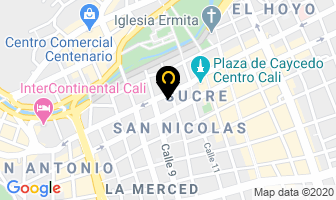 Mapa de Lv Estructuras En Concreto S.a. en Cali