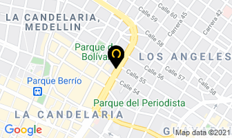 Mapa de Lycaste Tour en Medellín