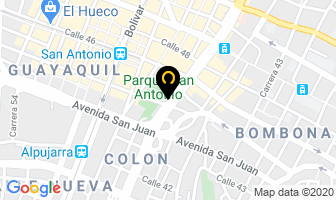 Mapa de M & B Abogados en Medellín