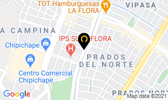 Mapa de M López Inmobiliaria en Cali