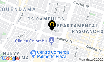 Mapa de M Y M Comercializadora Uno A S.a. en Cali