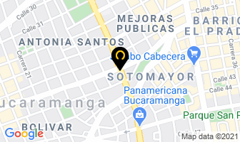 Mapa de M Y S Ltda. en Bucaramanga