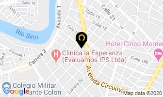 Mapa de Mac Pollo S.a. en Montería