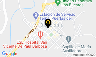 Mapa de Macana Motos en Barbosa