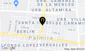 Mapa de Macetas Amali en Palmira