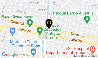 Mapa de Machimbres Tuluá en Tulua