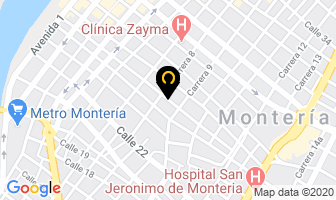Mapa de Macías Pájaro Rafael en Montería