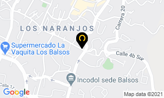 Mapa de Macro Empresas en Medellín