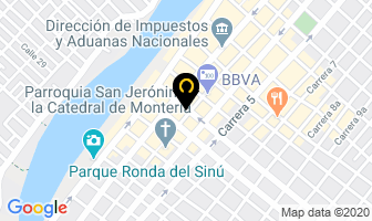 Mapa de Macrofinanciera S.a. en Montería