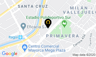 Mapa de Macrolab en Envigado