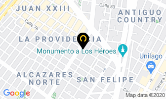 Mapa de Macromaticez en Bogotá D.C