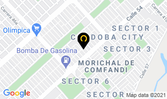 Mapa de Macroservicios en Cali