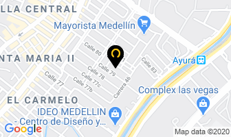 Mapa de Madaseal en Medellín