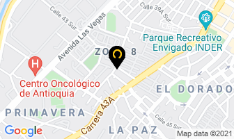Mapa de Made Iman en Medellín