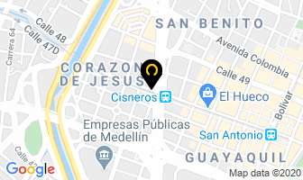 Mapa de Madecalados Carpinteria en Medellín