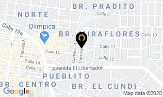Mapa de Madecentro De Colombia en Santa Marta