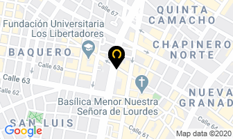 Mapa de Madecon en Bogotá D.C