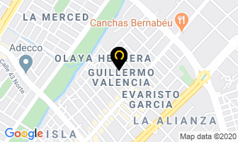 Mapa de Madefold Y Aluminios Del Valle en Cali