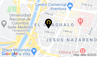Mapa de Madempaques en Medellín