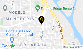 Mapa de Mader Coha en Barranquilla