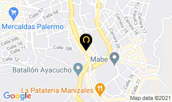 Mapa de Madera Fina en Manizales