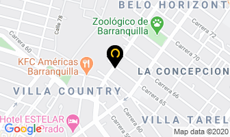 Mapa de Maderables Ltda. en Barranquilla